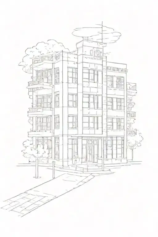 Small Dainty Hospital Building