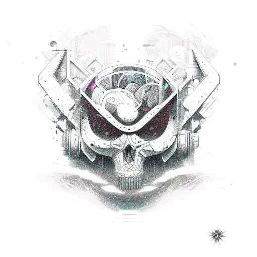 Combine Elements Of Graffiti And Gaming Symbols In A Dynamic And Colorful Design