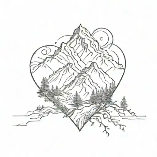 Mountain In Heart