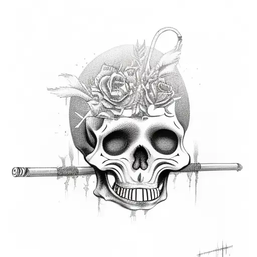 Mexican Skeleton With Spraycan