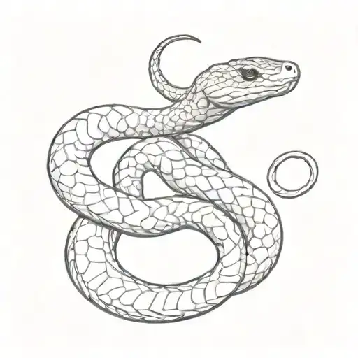 Tiny Snake Slithering