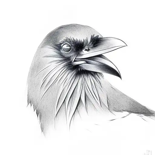 Raven Red Black Japanese