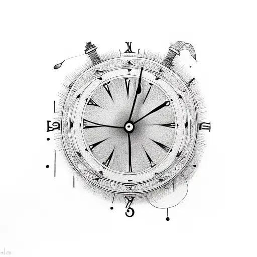 Clock With Lillie's