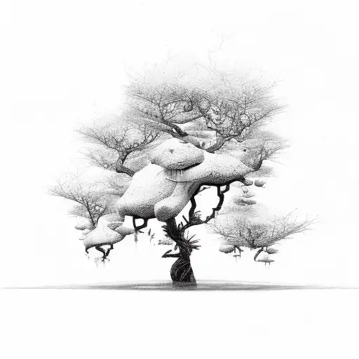 Tree Andrej Black Red Sinergy