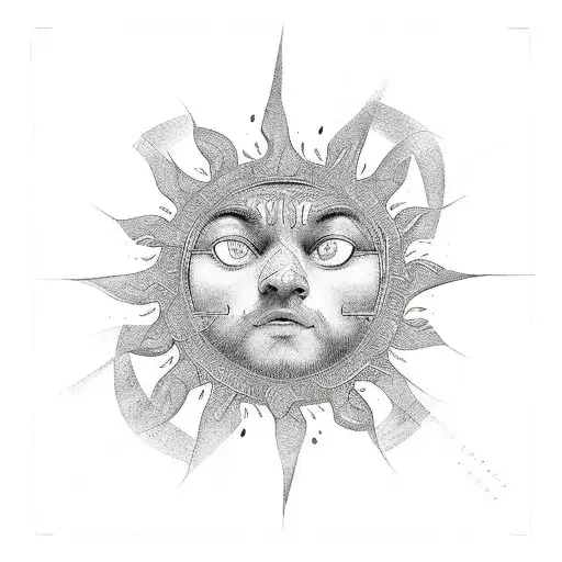 Window Street Sun Black And White