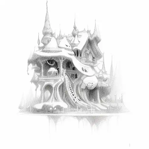 Something Looks Out Of The Dark