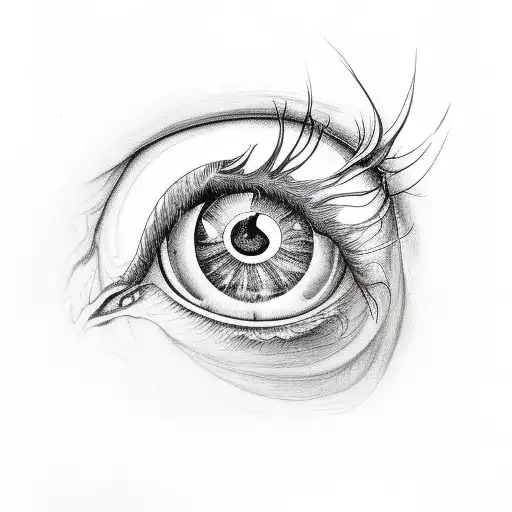 An Eye With An Open Book