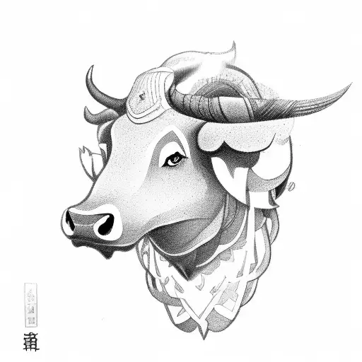 Bull In Love With Wind Spirit
