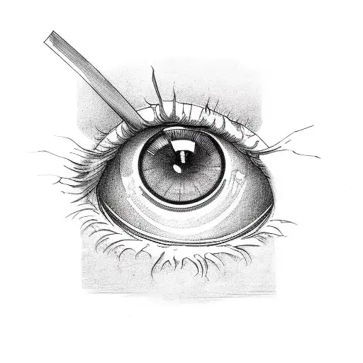 A Book Is Kept Inside An Eye