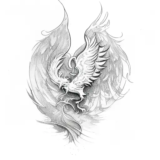 Phoenix Rising From A Broken Heart