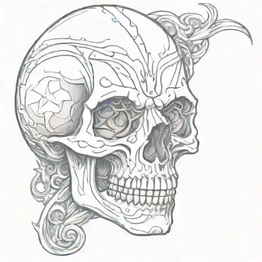 Death Eater Skull From Harry Potter