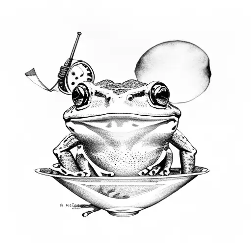 Frog In Martini
