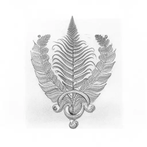 1996 In Roman Numerals With Fern And India Flag