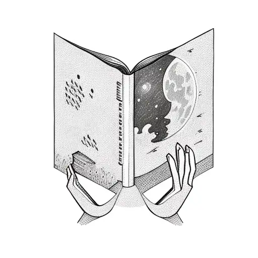 Water And Moon And Books
