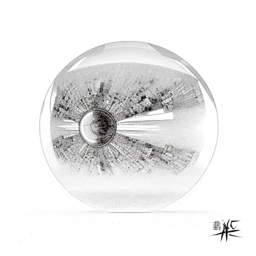 Crystal Ball With Crystals