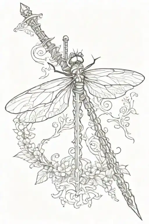 Fineline Dragonfly Sword