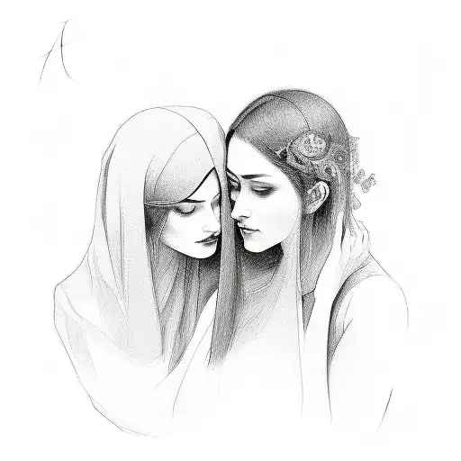 Two Women In Love