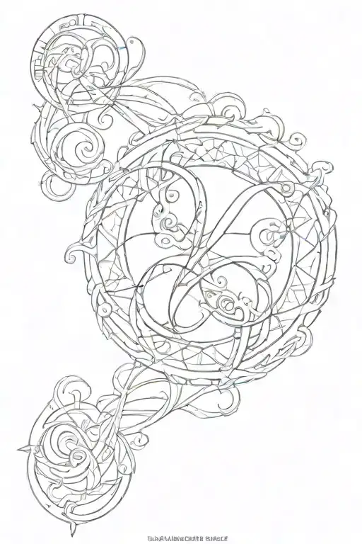 Infinite Symbol With Name Incorporated