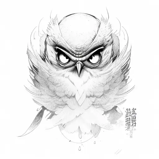 Flying Angry Feather