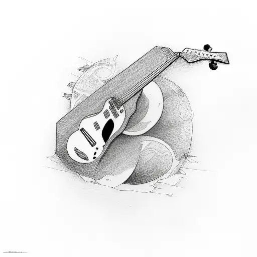 Longboard And Guitar