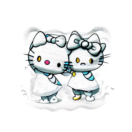 Gemini With Hello Kitty