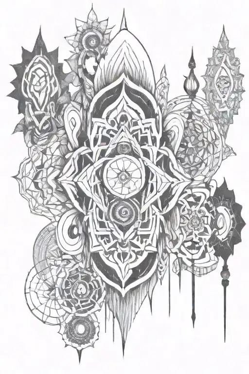 7 Chakra Symbols Representing Different