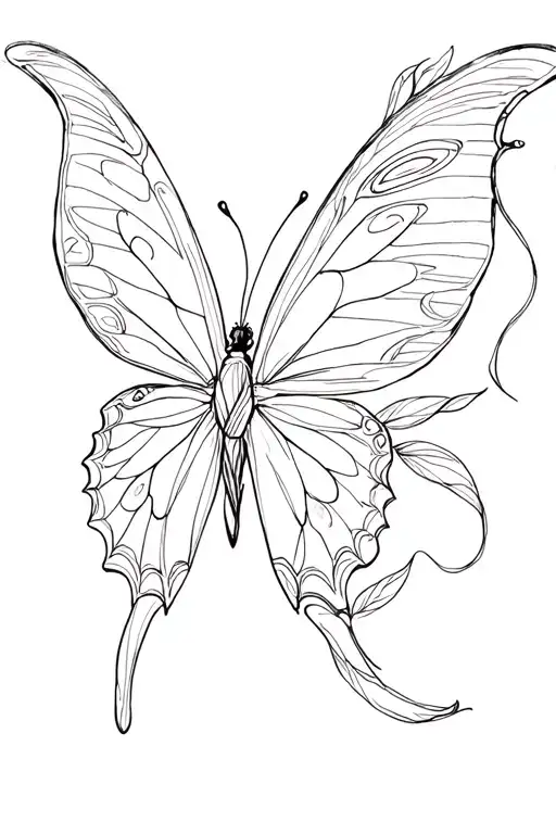 Butterfly Memorial Piece