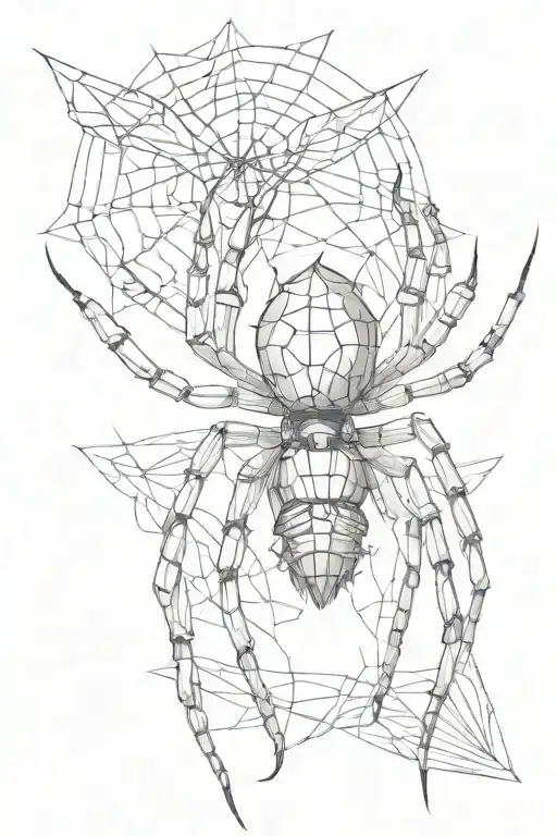 Black Widow Spider That Has Moth Features