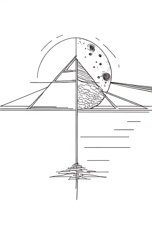 Pink Floyd The Wall And Prism And Moon