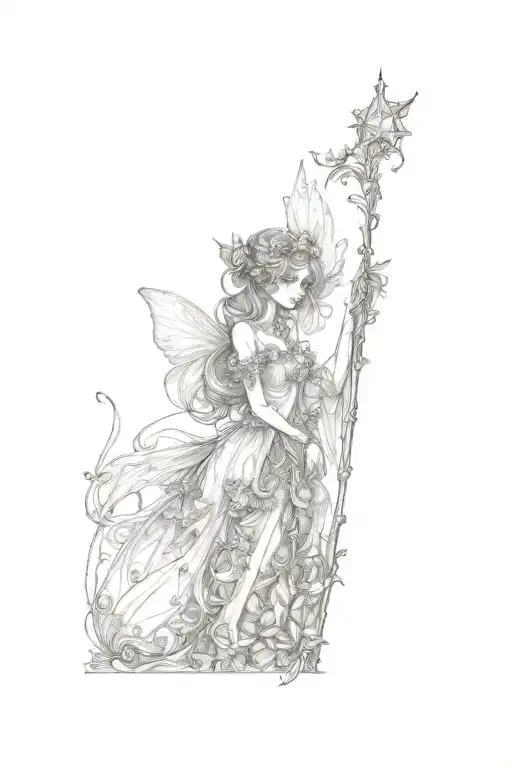 A Fairy With A Wand