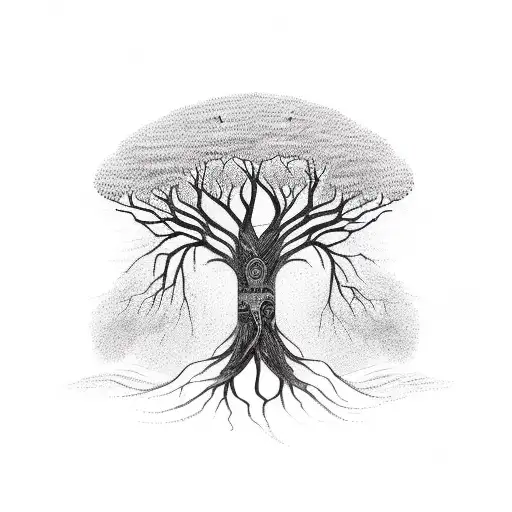 Tree Of Life With Semicolon