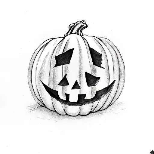 Footprint With Halloween Inside