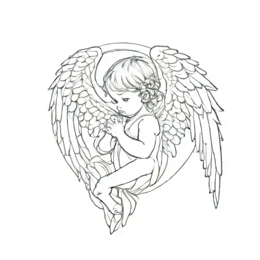 Baby An Angel Wings