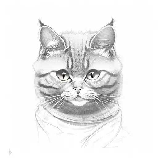 A Cute Red Cat Hunting