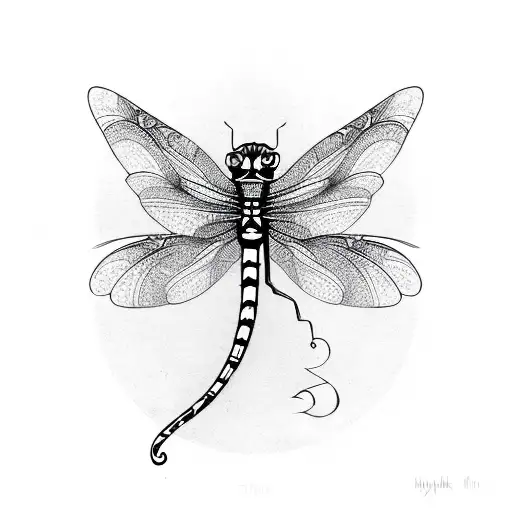 Kitten With Dragonfly