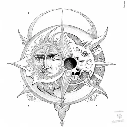 Sun And Moon Dagger