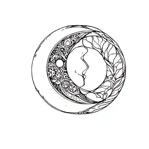 Sum And Moon Intertwined