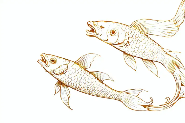 Golden Carp Fish Koi