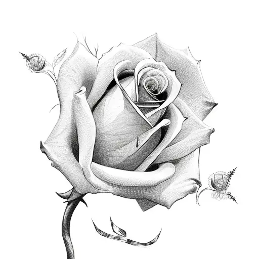 Sword With Rose Thorns