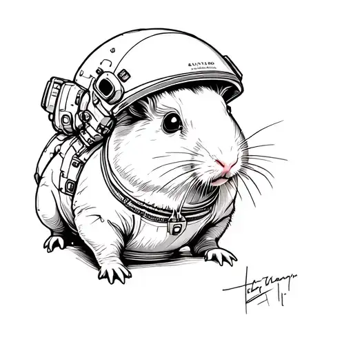 Astronaut Guinea Pig