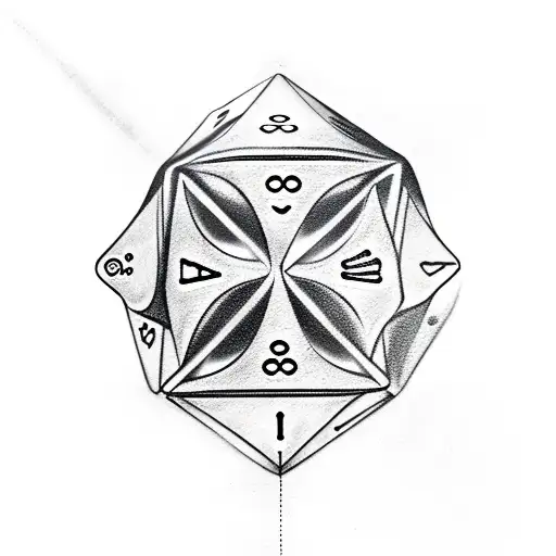 A Dice Tattoo Loyalty Over Love