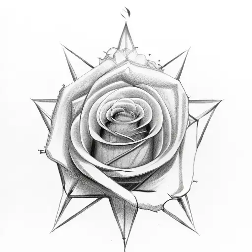 A Rose And A Compass