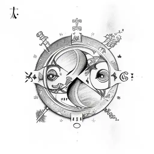 Zodiac Pisces With Zodiac Cancer