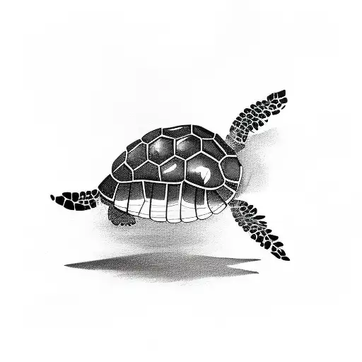 Turtle With The Word Emmett