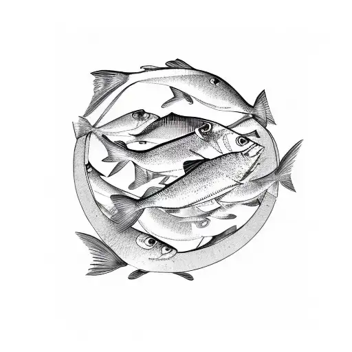 Fish Flying Out Of The Aquarium