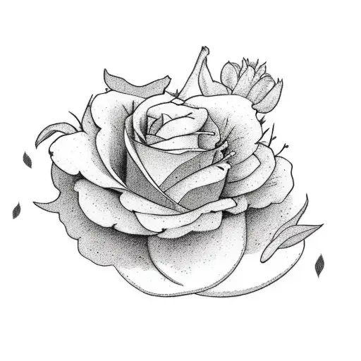 Male Floral Sleeve With May September December Birth Flowers