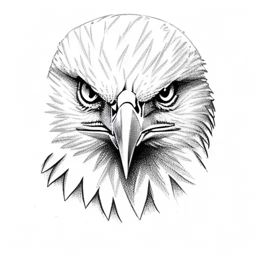 An Eagle Sitting On A Branch