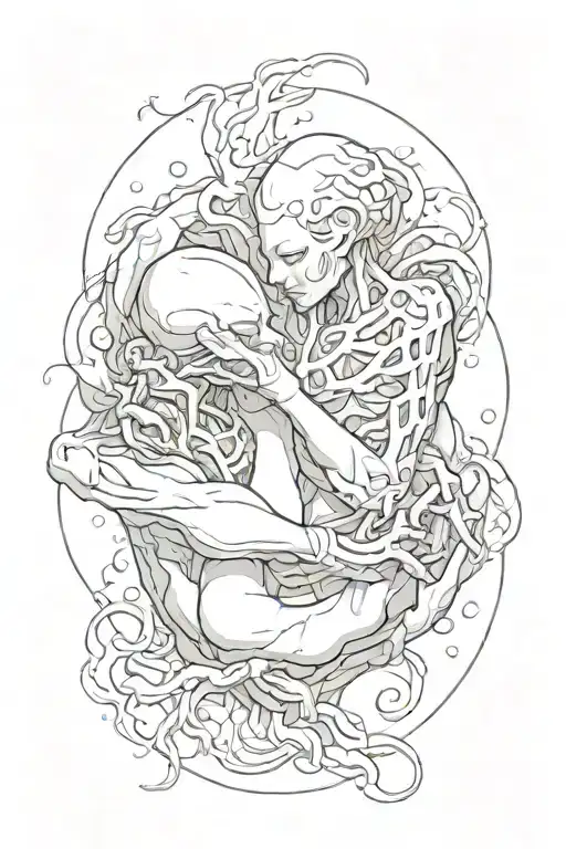 Cancer And Son Holding Hands