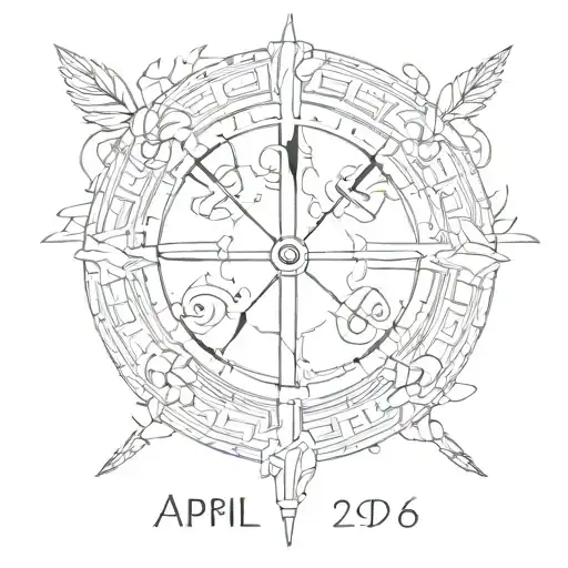 Roman Numeral Of April 21 2006 Minimalist