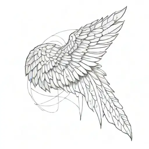 Wing Half Forearm In Connection With The Number 1978